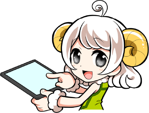 検索をする羊